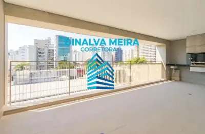 Apartamento com 3 quartos à venda na avenida cotovia, 611, indianópolis, são paulo, 149 m2 por r$ 3.340.000