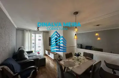 Apartamento com 3 quartos à venda na avenida senador vitorino freire, 135, centro, diadema, 68 m2 por r$ 500.000