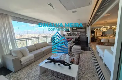 Apartamento com 4 quartos à venda na rua cândido lacerda, 312, vila regente feijó, são paulo, 280 m2 por r$ 6.350.000
