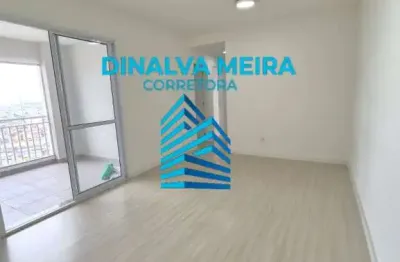 Apartamento para locação  com 72 m², 3 dormitórios sendo 1 suíte e 2 vagas coberta + deposito privativo, vila augusta guarulhos, próximo ao shopping