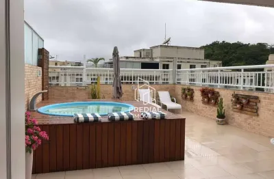 Cobertura à venda, 140 m² por r$ 600.000,00 - maria paula - niterói/rj