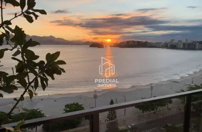 Apartamento frente total mar com 4 dormitórios à venda por r$ 3.000.000 - icaraí - niterói/rj
