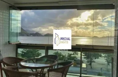 Apartamento com 3 dormitórios, 130 m² - venda por r$ 1.800.000,00 ou aluguel por r$ 10.533,65/mês - são francisco - niterói/rj