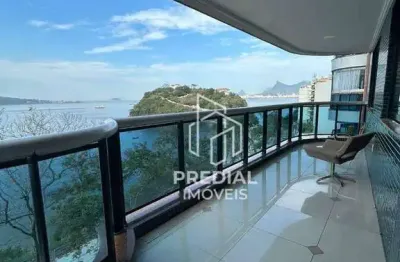 Apartamento com 4 dormitórios, 337 m² - venda por r$ 3.600.000,00 ou aluguel por r$ 13.850,00/mês - ingá - niterói/rj
