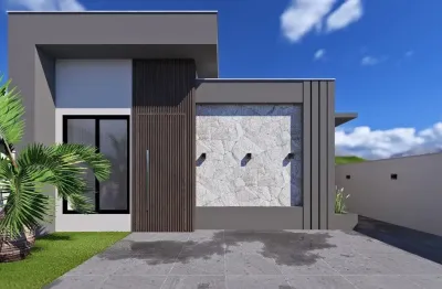 Casa  em Aguas de Lindoia projeto moderno com 2 dormitórios sendo 1suite.