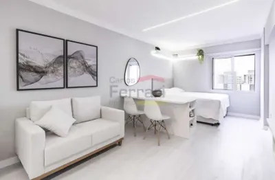 Apartamento  mobiliado  ,1 quarto , 1 vaga   campos elísios/ santa cecília