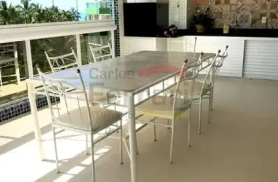 Apartamento riviera de são lourenço com ampla varanda 175m2
