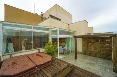 Cobertura de alto padrao santa terezinha, 3 suítes e 3 vagas / varanda gourmet e piscina privativa