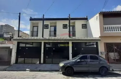 Sobrado novo vila mazei 3 dormitorios, 3 suites, 2 vagas, quintal