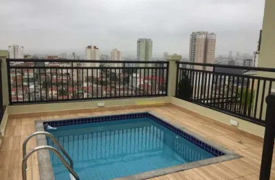 Cobertura duplex com 241 m², 3 suítes, piscina, área gourmet, 6 vagas, próximo metro parada inglesa
