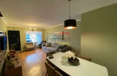 Sobrado mobiliado em santa teresinha, 3 suítes, 2 vagas, 140 m2, pronto para morar, estuda permuta