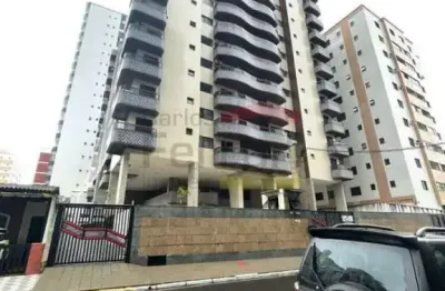 Apartamento na vila tupi a 350 metros da praia com 2 dormitórios, sendo1 suíte, 2 varandas e 1 vaga