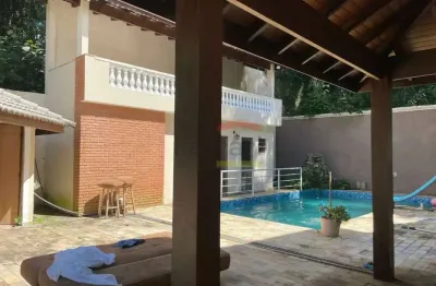 Casa em condomínio alpes da cantareira, com 5 dormitórios, sendo 4 suítes, 8vgs piscina