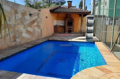 Sobrado no jardim virginia bianca, 3 suites, piscina, quadra, 8 vagas