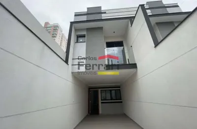 SOBRADO 110m² 3 SUÍTES ,2 VAGAS, VARANDA AQUECIMENTO CENTRAL ,CHURRASQUEIRA  LAMINADO PORCELANATO
