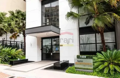 Apartamento a venda, santa cecilia, 01 dormitório, 01 vaga, varanda