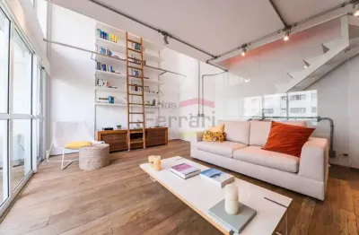 Loft venda - 74m2 - 1 suíte, 2 vagas - vila nova conceição