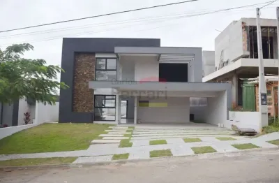 Sobrado à venda em condomínio fechado com 4 suítes em atibaia