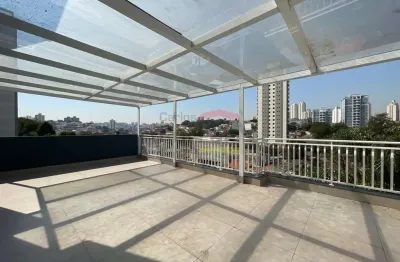 Cobertura nova no mandaqui, 3 dormitórios, sala, cozinha, banheiro, quintal, área serviço e 1 vaga