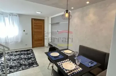 Casa mobiliada  de condomínio com 2 quartos e 3 banheiros , 1vaga - casa verde alta