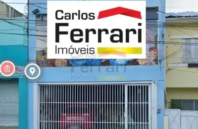 Sobrado localização excepcional-santana-salão de festas, churrasqueira e casa nos fundos