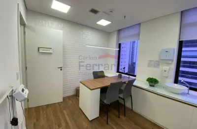 Conjunto comercial na zona sul -  para venda/locação com 104 m2 - 4 salas - 2 vagas de garagem