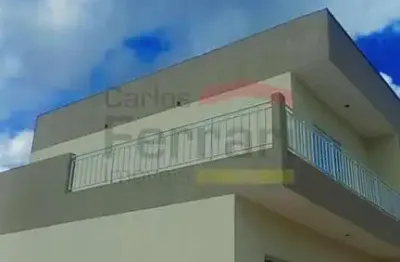 Sobrado novo em condominio fechado em jacarei, 3 dormitórios, 3 vagas