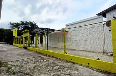 Terreno com galpão e showroom para locação na av. engenheiro caetano álvares!