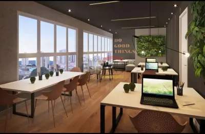 Apartamentos de 27 a 47m², de 1 a 2 dormitórios, terraço, amplo lazer, com ou sem vaga
