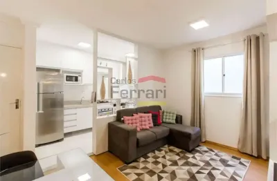 Apartamento  tipo studio, contendo 1 dormitório, sem vaga de garagem