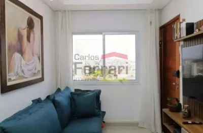 Apartamento à venda em condomínio, 45m², 1 quarto com área gourmet