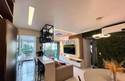 Apartamento à venda, santa terezinha, 02 dormitórios, 02 suítes, 02 vagas, varanda
