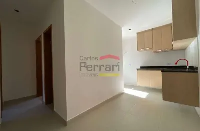 Apartamento de 44 m²,  2 dormitórios, acabamentos de qualidade