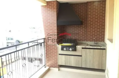Apartamento para locação em santana, 1 dormitório, 1vaga, sacada gourmet, próximo metrô, kit mobilia