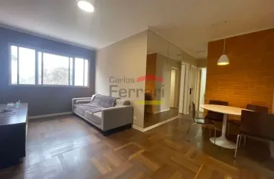 Locação apartamento decorado com 2 dormitórios e 1 vaga , 69 m² , pronto para morar rua casa forte