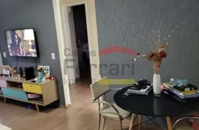 Apartamento em santana, 2 dormitórios, sacada, 1 vaga