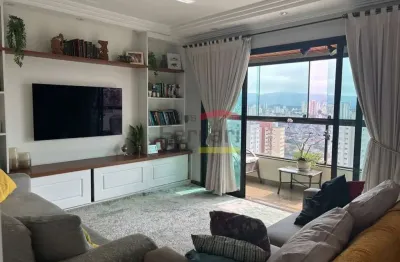 Apartamento em santa terezinha, 3 suítes, 2 vagas, 136 metros, lazer, piscina