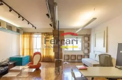 Apartamento  90m²  mobiliado na vila buarque ? são paulo/sp-  próximo consolação