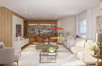 Apartamento jardins - 245m2 - 3 dormitorios, 3 suites, 3 vagas. andar alto - venda