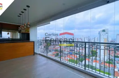 Apartamento alto padrão à venda em santana, 170 m², varanda gourmet, 3 suítes, 4 vagas e depósito.