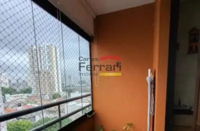 Apartamento no tatuapé  84m², 3 dormitórios, 2 vagas - próximo ao metrô carrão