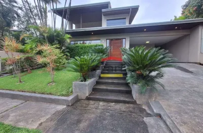 Alphaville 1 com 4 suítes, lazer completo e sol da manhã casa locação