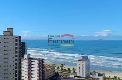 Apartamento novo, 2 dormitórios,2 suites,lavabo,varanda gourmet,vista total praia e serra, todo em p
