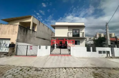 Apartamento com 2 dormitórios para alugar, 80 m² por r$ 2.790,84/mês - capoeiras - florianópolis/sc