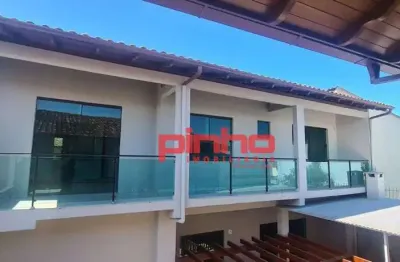 Apartamento duplex com 4 dormitórios para alugar, 160 m² por r$ 3.320,63/mês - picadas do sul - são josé/sc