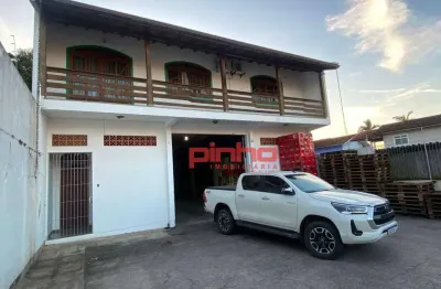 Galpão para alugar, 200 m² por r$ 6.045,00/mês - picadas do sul - são josé/sc