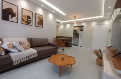 Apartamento todo mobiliado no condomínio life park com 3 quartos e 2 vagas