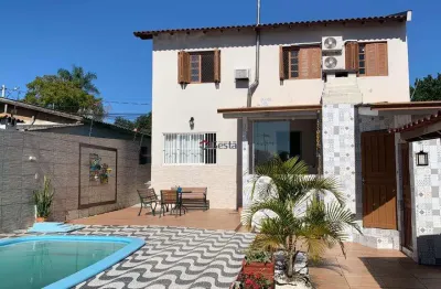 Excelente sobrado c/ 4 dormitórios no jardim atlântico/canoas