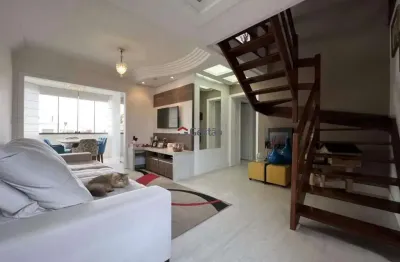 Apartamento duplex / cobertura e terraço. com entrada para o imóvel nos dois andares. duas suítes. excelente localização
