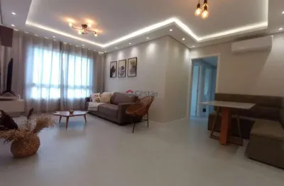 Apartamento todo mobiliado no condomínio life park com 3 quartos e 2 vagas